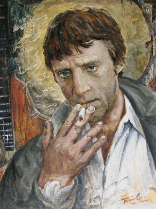 Выставка картин о Высоцком