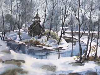 Выставка Витебская акварель