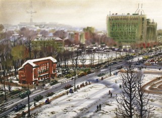 Выставка Витебская акварель